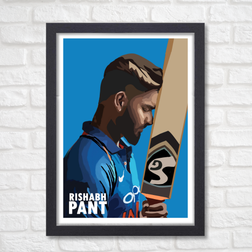 Cricketer Rishabh Pant Frame, Cricket Players Photo frame, Cricketers Framed Posters for wall decor, room decor, livingroom, Posters for Boys rooms, hostel Cricket fans T20 World Cup 2024 Indian Player Rishabh Pant Photo frame, Rishabh Pant Poster, Jaspreet Bumrah Poster, Cricketer Frame, Cricketers Frame, Cricketers Posters for wall, Cricketers Photo frame for wall Cricketers Photos, Cricketers Photo frames, Indian Cricketers Posters, Indian Cricketer Framed, Virat Kohli, King Kohli, Rohit Sharma 