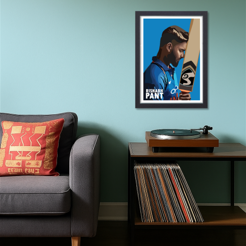 Cricketer Rishabh Pant Frame, Cricket Players Photo frame, Cricketers Framed Posters for wall decor, room decor, livingroom, Posters for Boys rooms, hostel Cricket fans T20 World Cup 2024 Indian Player Rishabh Pant Photo frame, Rishabh Pant Poster, Jaspreet Bumrah Poster, Cricketer Frame, Cricketers Frame, Cricketers Posters for wall, Cricketers Photo frame for wall Cricketers Photos, Cricketers Photo frames, Indian Cricketers Posters, Indian Cricketer Framed, Virat Kohli, King Kohli, Rohit Sharma 