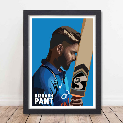 Cricketer Rishabh Pant Frame, Cricket Players Photo frame, Cricketers Framed Posters for wall decor, room decor, livingroom, Posters for Boys rooms, hostel Cricket fans T20 World Cup 2024 Indian Player Rishabh Pant Photo frame, Rishabh Pant Poster, Jaspreet Bumrah Poster, Cricketer Frame, Cricketers Frame, Cricketers Posters for wall, Cricketers Photo frame for wall Cricketers Photos, Cricketers Photo frames, Indian Cricketers Posters, Indian Cricketer Framed, Virat Kohli, King Kohli, Rohit Sharma 