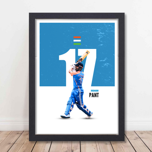Cricketer Rishabh Pant Frame, Cricket Players Photo frame, Cricketers Framed Posters for wall decor, room decor, livingroom, Posters for Boys rooms, hostel Cricket fans (T20 World Cup 2024 Indian Player Rishabh Pant Rishabh Pant Photo frame, Rishabh Pant Poster, Jaspreet Bumrah Poster, Cricketer Frame, Cricketers Frame, Cricketers Posters for wall, Cricketers Photo frame for wall
