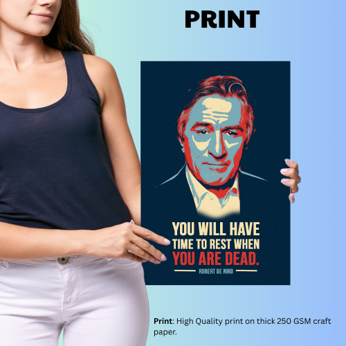 Robert De Niro Poster Frame American Actor and Director Art work Framed Posters Motivational & inspiring quotes Canvas Painting Photo Frames for Wall Decor Home Decoration Living Room Bedroom Office Study Room Cafe, Robert De Niro poster, Robert De Niro movie posters, Robert De Niro casino poster, Robert De Niro heat poster, Robert De Niro signed poster, Robert De Niro Motivational Poster, Robert De Niro Motivational Posters, Robert De Niro poster taxi driver, Robert De Niro film posters