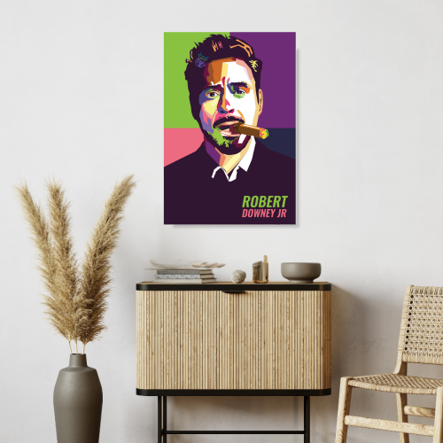 Robert De Niro Poster Frame American Actor and Director Artwork Framed Posters Motivational & inspiring quotes Canvas Painting Photo Frames for Wall Decor Home Decoration Living Room Bedroom Office Study Room Cafe Art