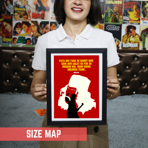 Rockstar Movie Frame Poster Ranbir Kapoor Bollywood Movies Quote Dialouges Framed Posters Artwork Canvas Painting Photo Frames For Wall Decor Bedroom Living Room Decoration Home Office Hostel, rockstar poster, rockstar poster, rockstar movie poster, rockstar movie poster hd, rockstar movie posters, rockstar movie poster hd songs, rockstar movie photo frame, rockstar movie wall art, rockstar movie wall decor, ranbir kapoor movies poster, ranbir kapoor all movies poster, bollywood movies poster