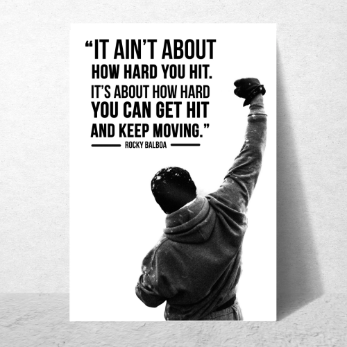 Rocky Balboa Movie Poster Frame Movies Motivational Quotes Framed Posters Hollywood Inspirational Movies Artwork Canvas Painting Photo Frames For Wall Decor Living Room Bedroom  Study Room Restraunt Cafe Office & Home Decoration, Rocky Balboa movie poster, Rocky Balboa movie poster 1976, Rocky Balboa original movie poster, original Rocky Balboa movie poster 1976, Rocky Balboa poster hd, Rocky Balboa wall poster, Rocky Balboa photo frame, Rocky Balboa poster download, Rocky Balboa movie poster framed