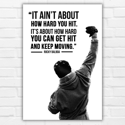 Rocky Balboa Movie Poster Frame Movies Motivational Quotes Framed Posters Hollywood Inspirational Movies Artwork Canvas Painting Photo Frames For Wall Decor Living Room Bedroom  Study Room Restraunt Cafe Office & Home Decoration, Rocky Balboa movie poster, Rocky Balboa movie poster 1976, Rocky Balboa original movie poster, original Rocky Balboa movie poster 1976, Rocky Balboa poster hd, Rocky Balboa wall poster, Rocky Balboa photo frame, Rocky Balboa poster download, Rocky Balboa movie poster framed