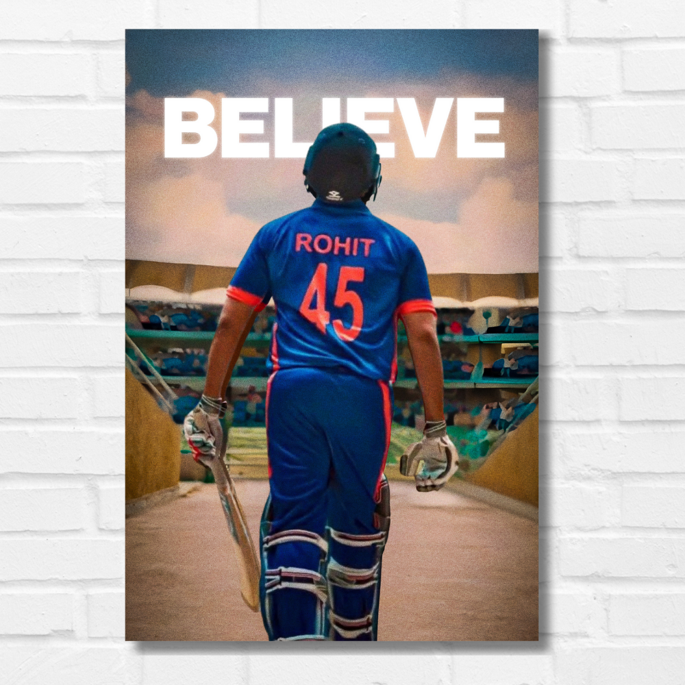 Cricketer Rohit Sharma Poster Cricket Players Motivational Poster, Players Photo posters For wall decor, room decoration home bedroom living room Paintings Hostel, Rohit Sharma Jersey, Rohit Sharma Photo Frame, Rohit Sharma Poster for wall, Rohit sharma poster set, Rohit sharma framed poster for wall, Rohit sharma frame world cup, Rohit sharma poster big, Rohit sharma and virat kohli poster for wall, Rohit sharma frame, rohit sharma framed poster, Rohit sharma frame for decor Home Wall room office living