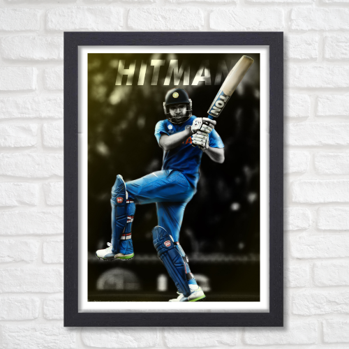 Rohit Sharma Hitman Cricket Player Motivational Poster Frame Cricketers Framed Posters Players Photo Frames For wall Decor decoration home bedroom living room Paintings Hostel Boys Ideal For Cricket Fans Rohit Sharma Jersey, Rohit Sharma Photo Frame, Rohit Sharma Poster for wall, Rohit sharma poster set, Rohit sharma framed poster for wall, Rohit sharma frame world cup, Rohit sharma poster big, Rohit sharma and virat kohli poster for wall, Rohit sharma frame, rohit sharma framed poster, Rohit sharma frame
