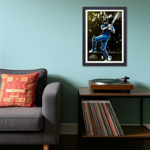 Rohit Sharma Hitman Cricket Player Motivational Poster Frame Cricketers Framed Posters Players Photo Frames For wall Decor decoration home bedroom living room Paintings Hostel Boys Ideal For Cricket Fans Rohit Sharma Jersey, Rohit Sharma Photo Frame, Rohit Sharma Poster for wall, Rohit sharma poster set, Rohit sharma framed poster for wall, Rohit sharma frame world cup, Rohit sharma poster big, Rohit sharma and virat kohli poster for wall, Rohit sharma frame, rohit sharma framed poster, Rohit sharma frame