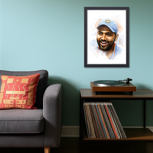 Rohit Sharma Hitman Cricket Player Motivational Poster Frame Cricketers Framed Posters Players Photo Frames For wall Decor decoration home bedroom living room Paintings Hostel Boys Ideal For Cricket Fans Rohit Sharma Jersey, Rohit Sharma Photo Frame, Rohit Sharma Poster for wall, Rohit sharma poster set, Rohit sharma framed poster for wall, Rohit sharma frame world cup, Rohit sharma poster big, Rohit sharma and virat kohli poster for wall, Rohit sharma frame, rohit sharma framed poster, Rohit sharma frame