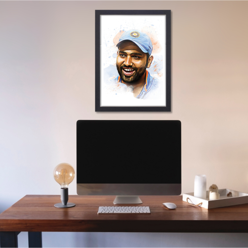 Rohit Sharma Hitman Cricket Player Motivational Poster Frame Cricketers Framed Posters Players Photo Frames For wall Decor decoration home bedroom living room Paintings Hostel Boys Ideal For Cricket Fans Rohit Sharma Jersey, Rohit Sharma Photo Frame, Rohit Sharma Poster for wall, Rohit sharma poster set, Rohit sharma framed poster for wall, Rohit sharma frame world cup, Rohit sharma poster big, Rohit sharma and virat kohli poster for wall, Rohit sharma frame, rohit sharma framed poster, Rohit sharma frame