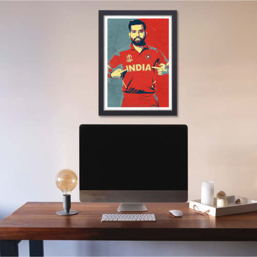 Rohit Sharma Jersey, Rohit Sharma Photo Frame, Rohit Sharma Poster for wall, Rohit sharma poster set, Rohit sharma framed poster for wall, Rohit sharma frame world cup, Rohit sharma poster big, Rohit sharma and virat kohli poster for wall, Rohit sharma frame, rohit sharma framed poster, Rohit sharma frame for decor Home Wall room office living building hall bedroom hostel Boys wall photo Motivational quote Jersey Bat Helmet Ball Rohit sharma frame for wall light Virat Kohli frame for wall, Virat Kohli photo