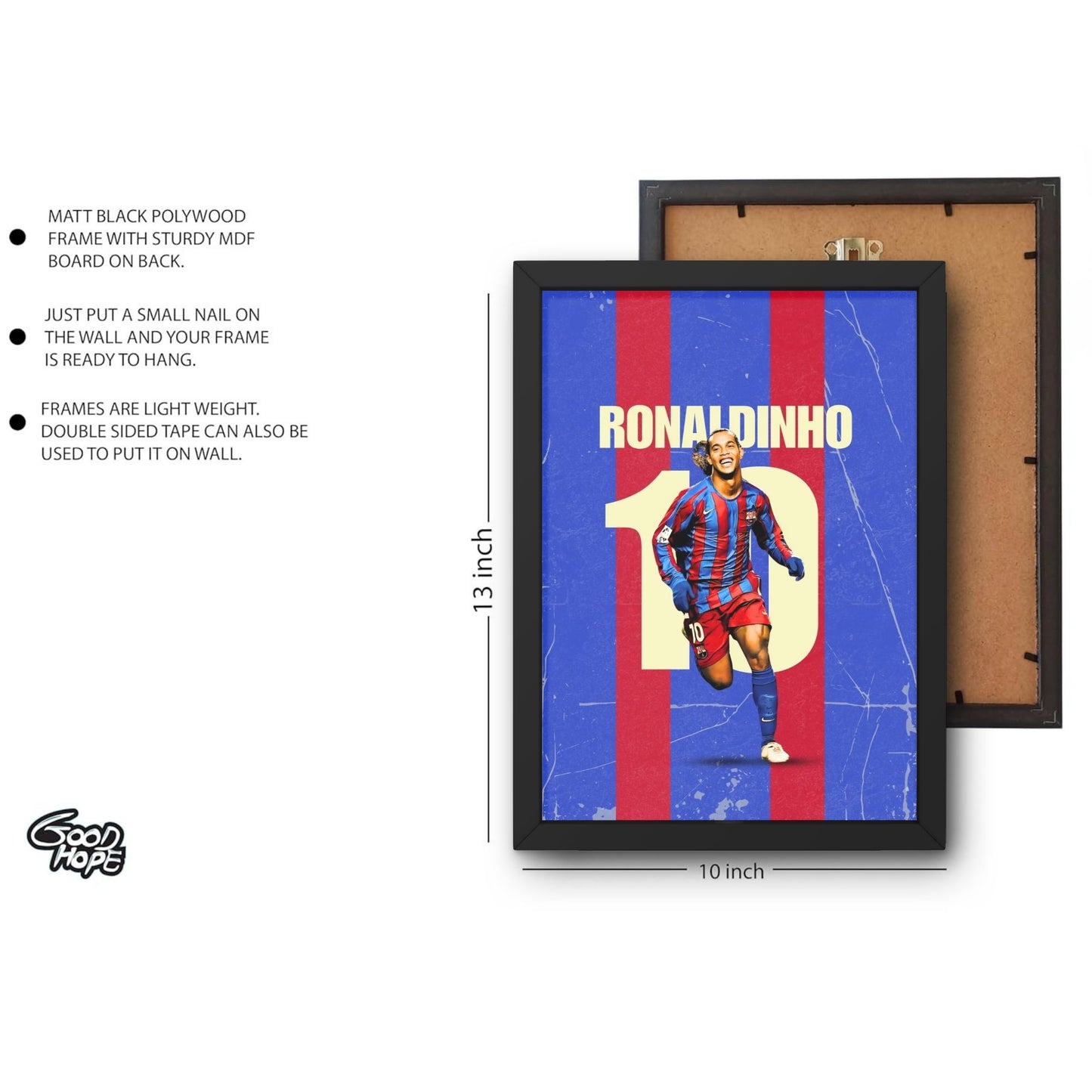 Ronaldinho Football Player Art