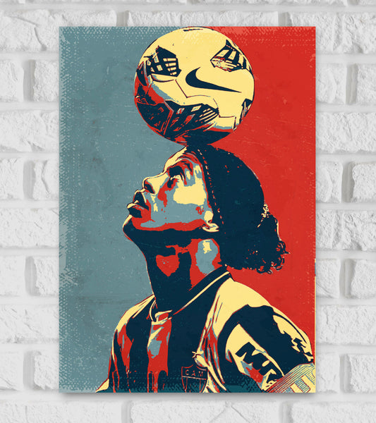 Ronaldinho Gaúcho Brazilian footballer Artwork