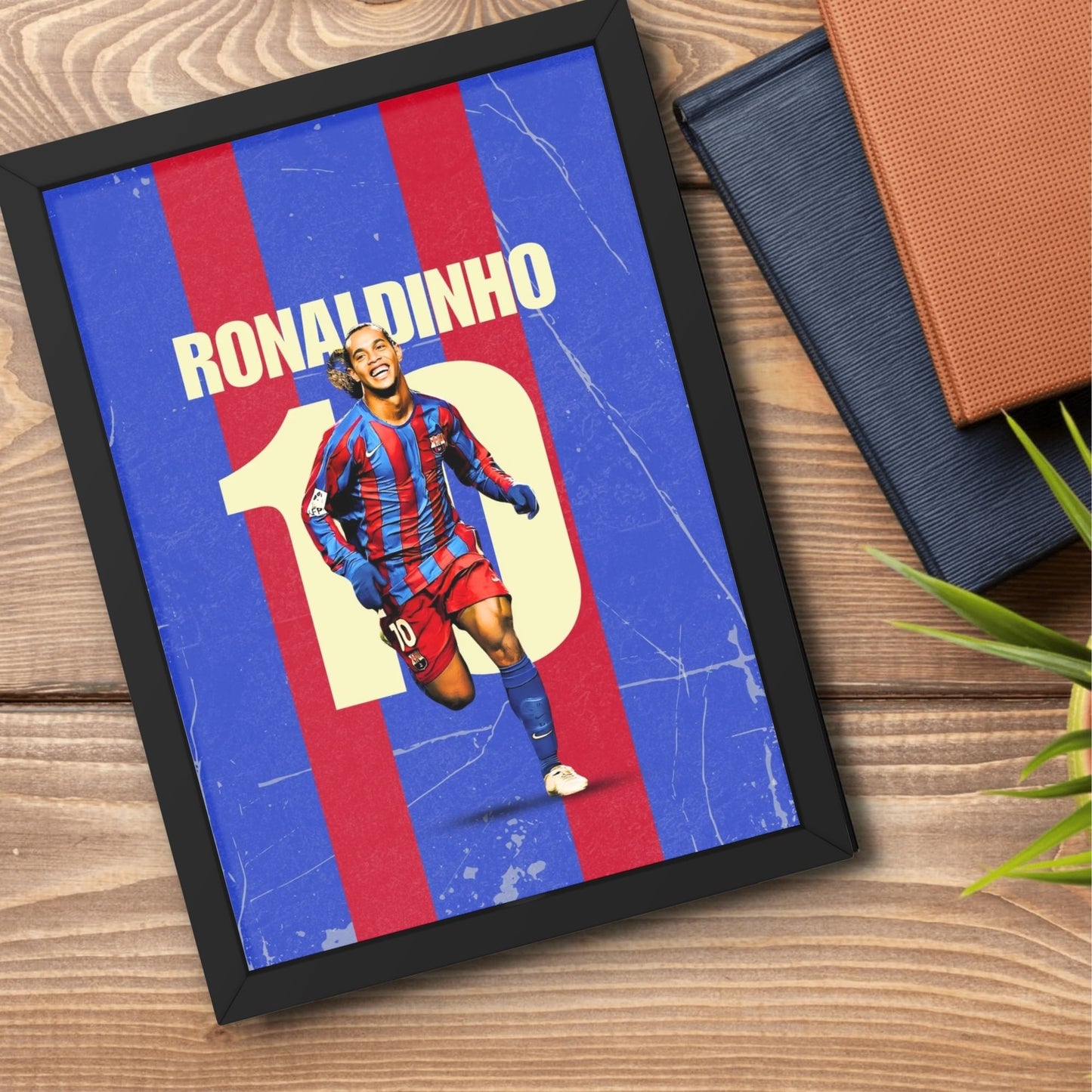 Ronaldinho Football Player Art