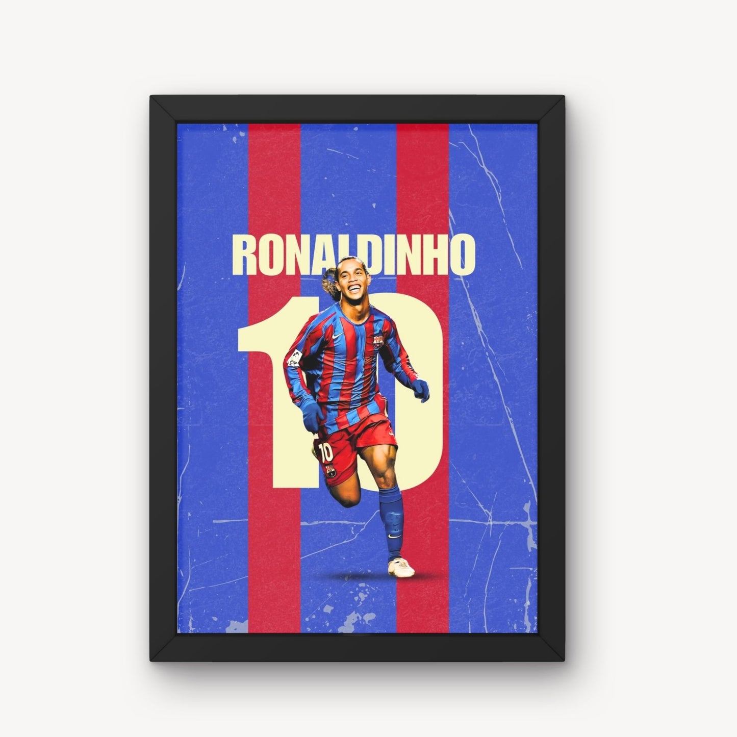 Ronaldinho Football Player Art