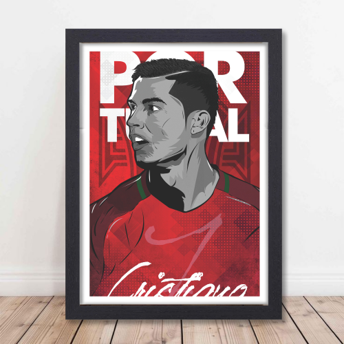 Cristiano Ronaldo Poster Frame Portuguese Footballer Framed Posters World Cup Sports soccer Players Artwork Canvas Painting with Photo Frames for wall decor for Livingroom restraunt cafe Boys room bedroom turf Home & Office Decoration, Cristiano Ronaldo poster, Cristiano Ronaldo poster 4k, Cristiano Ronaldo poster for room, Cristiano Ronaldo poster with quote, Cristiano Ronaldo poster near me, Cristiano Ronaldo poster amazon, Cristiano Ronaldo poster real madrid, Cristiano Ronaldo poster 24x36