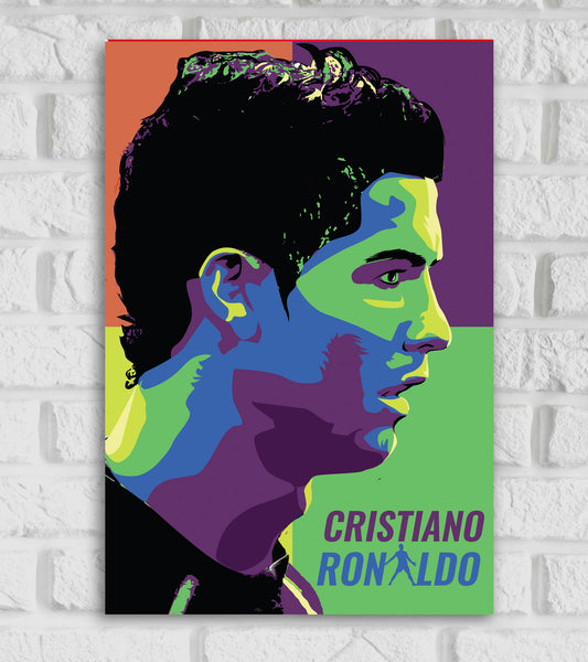 Cristiano Ronaldo Pop Art