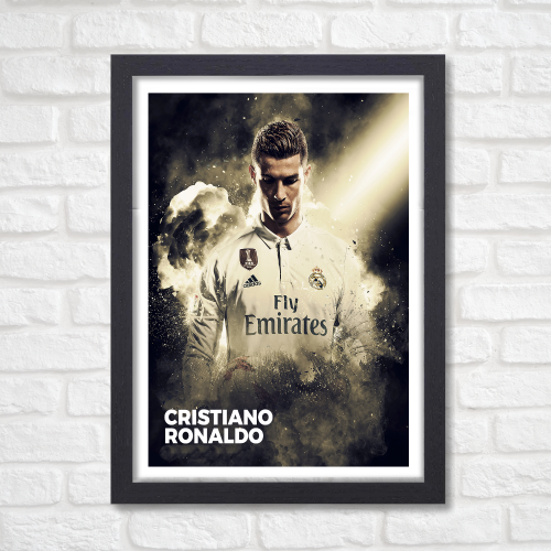 Cristiano Ronaldo Poster Frame Portuguese Footballer Framed Posters World Cup Sports soccer Players Artwork Canvas Painting with Photo Frames for wall decor for Livingroom restraunt cafe Boys room bedroom turf Home & Office Decoration, Cristiano Ronaldo poster, Cristiano Ronaldo poster 4k, Cristiano Ronaldo poster for room, Cristiano Ronaldo poster with quote, Cristiano Ronaldo poster near me, Cristiano Ronaldo poster amazon, Cristiano Ronaldo poster real madrid, Cristiano Ronaldo poster 24x36