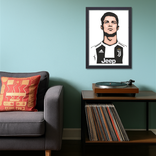 Cristiano Ronaldo Poster Frame Portuguese Footballer Framed Posters World Cup Sports soccer Players Artwork Canvas Painting with Photo Frames for wall decor for Livingroom restraunt cafe Boys room bedroom turf Home & Office Decoration, Cristiano Ronaldo poster, Cristiano Ronaldo poster 4k, Cristiano Ronaldo poster for room, Cristiano Ronaldo poster with quote, Cristiano Ronaldo poster near me, Cristiano Ronaldo poster amazon, Cristiano Ronaldo poster real madrid, Cristiano Ronaldo poster 24x36