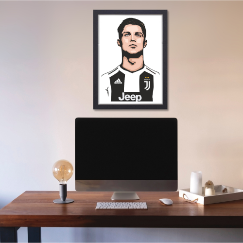 Cristiano Ronaldo Poster Frame Portuguese Footballer Framed Posters World Cup Sports soccer Players Artwork Canvas Painting with Photo Frames for wall decor for Livingroom restraunt cafe Boys room bedroom turf Home & Office Decoration, Cristiano Ronaldo poster, Cristiano Ronaldo poster 4k, Cristiano Ronaldo poster for room, Cristiano Ronaldo poster with quote, Cristiano Ronaldo poster near me, Cristiano Ronaldo poster amazon, Cristiano Ronaldo poster real madrid, Cristiano Ronaldo poster 24x36
