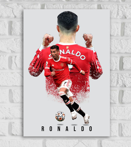 Cristiano Ronaldo Machester Art