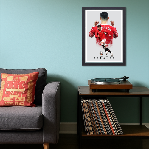 Cristiano Ronaldo Poster Frame Portuguese Footballer Framed Posters World Cup Sports soccer Players Artwork Canvas Painting with Photo Frames for wall decor for Livingroom restraunt cafe Boys room bedroom turf Home & Office Decoration, Cristiano Ronaldo poster, Cristiano Ronaldo poster 4k, Cristiano Ronaldo poster for room, Cristiano Ronaldo poster with quote, Cristiano Ronaldo poster near me, Cristiano Ronaldo poster amazon, Cristiano Ronaldo poster real madrid, Cristiano Ronaldo poster 24x36