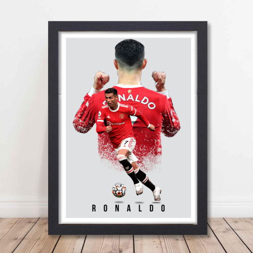 Cristiano Ronaldo Poster Frame Portuguese Footballer Framed Posters World Cup Sports soccer Players Artwork Canvas Painting with Photo Frames for wall decor for Livingroom restraunt cafe Boys room bedroom turf Home & Office Decoration, Cristiano Ronaldo poster, Cristiano Ronaldo poster 4k, Cristiano Ronaldo poster for room, Cristiano Ronaldo poster with quote, Cristiano Ronaldo poster near me, Cristiano Ronaldo poster amazon, Cristiano Ronaldo poster real madrid, Cristiano Ronaldo poster 24x36