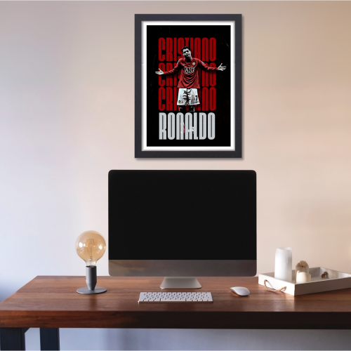 Cristiano Ronaldo Poster Frame Portuguese Footballer Framed Posters World Cup Sports soccer Players Artwork Canvas Painting with Photo Frames for wall decor for Livingroom restraunt cafe Boys room bedroom turf Home & Office Decoration, Cristiano Ronaldo poster, Cristiano Ronaldo poster 4k, Cristiano Ronaldo poster for room, Cristiano Ronaldo poster with quote, Cristiano Ronaldo poster near me, Cristiano Ronaldo poster amazon, Cristiano Ronaldo poster real madrid, Cristiano Ronaldo poster 24x36