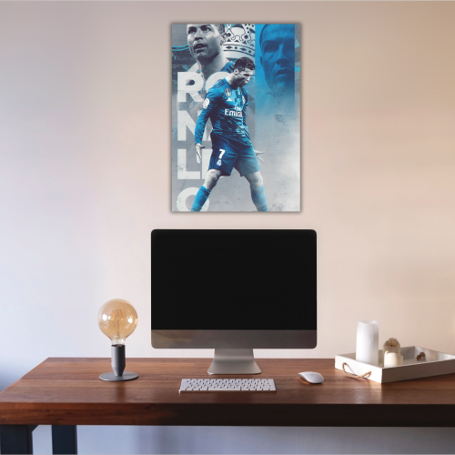 Cristiano Ronaldo Poster Frame Portuguese Footballer Framed Posters World Cup Sports soccer Players Artwork Canvas Painting with Photo Frames for wall decor for Livingroom restraunt cafe Boys room bedroom turf Home & Office Decoration, Cristiano Ronaldo poster, Cristiano Ronaldo poster 4k, Cristiano Ronaldo poster for room, Cristiano Ronaldo poster with quote, Cristiano Ronaldo poster near me, Cristiano Ronaldo poster amazon, Cristiano Ronaldo poster real madrid, Cristiano Ronaldo poster 24x36