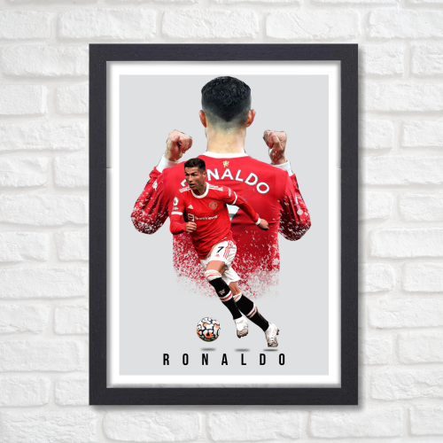 Cristiano Ronaldo Poster Frame Portuguese Footballer Framed Posters World Cup Sports soccer Players Artwork Canvas Painting with Photo Frames for wall decor for Livingroom restraunt cafe Boys room bedroom turf Home & Office Decoration, Cristiano Ronaldo poster, Cristiano Ronaldo poster 4k, Cristiano Ronaldo poster for room, Cristiano Ronaldo poster with quote, Cristiano Ronaldo poster near me, Cristiano Ronaldo poster amazon, Cristiano Ronaldo poster real madrid, Cristiano Ronaldo poster 24x36