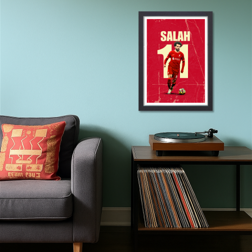 Mohamed Salah Poster Frame Egyptian Footballer Framed Posters World Cup Sports soccer Players Artwork Canvas Painting with Photo Frames for wall decor for Livingroom restraunt cafe Boys room bedroom turf Home & Office Decoration Football Player Art, Mohammed salah poster, Mohammed salah liverpool poster, Mohammed salah signed poster, Mohammed salah pose, Mohammed salah frame, Mohammed salah framed poster, Mohammed salah framed picture, Mohammed salah wall art, Mohammed salah wallpaper, Mohammed salah art