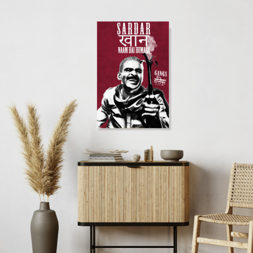 Sardar Khan Gangs Of Wasseypur Poster Frame Bollywood Action Thriller Movie Framed Posters Series Dialouges Quotes Canvas Painting Photo Frames For Wall Decor Restraunt Cafe Bedroom Living Room Decoration Home Office, sardar khan gangs of wasseypur posters, sardar khan gangs of wasseypur poster hd, sardar khan gangs of wasseypur wall posters, sardar khan gangs of wasseypur wall poster photo, sardar khan gangs of wasseypur wall poster photo, sardar khan gangs of wasseypur wall frame photo, sardar khan poster