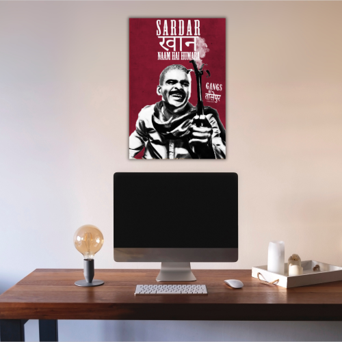 Sardar Khan Gangs Of Wasseypur Poster Frame Bollywood Action Thriller Movie Framed Posters Series Dialouges Quotes Canvas Painting Photo Frames For Wall Decor Restraunt Cafe Bedroom Living Room Decoration Home Office, sardar khan gangs of wasseypur posters, sardar khan gangs of wasseypur poster hd, sardar khan gangs of wasseypur wall posters, sardar khan gangs of wasseypur wall poster photo, sardar khan gangs of wasseypur wall poster photo, sardar khan gangs of wasseypur wall frame photo, sardar khan poster