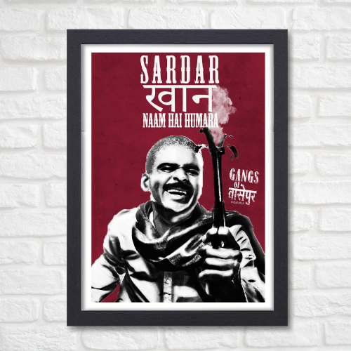 Sardar Khan Gangs Of Wasseypur Poster Frame Bollywood Action Thriller Movie Framed Posters Series Dialouges Quotes Canvas Painting Photo Frames For Wall Decor Restraunt Cafe Bedroom Living Room Decoration Home Office, sardar khan gangs of wasseypur posters, sardar khan gangs of wasseypur poster hd, sardar khan gangs of wasseypur wall posters, sardar khan gangs of wasseypur wall poster photo, sardar khan gangs of wasseypur wall poster photo, sardar khan gangs of wasseypur wall frame photo, sardar khan poster