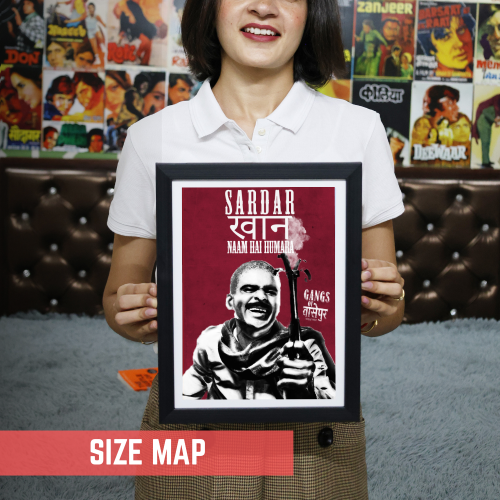 Sardar Khan Gangs Of Wasseypur Poster Frame Bollywood Action Thriller Movie Framed Posters Series Dialouges Quotes Canvas Painting Photo Frames For Wall Decor Restraunt Cafe Bedroom Living Room Decoration Home Office, sardar khan gangs of wasseypur posters, sardar khan gangs of wasseypur poster hd, sardar khan gangs of wasseypur wall posters, sardar khan gangs of wasseypur wall poster photo, sardar khan gangs of wasseypur wall poster photo, sardar khan gangs of wasseypur wall frame photo, sardar khan poster