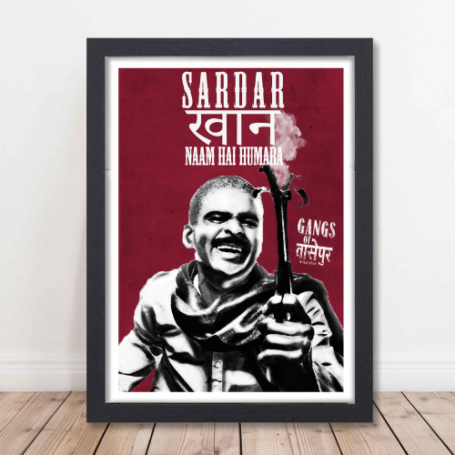 Sardar Khan Gangs Of Wasseypur Poster Frame Bollywood Action Thriller Movie Framed Posters Series Dialouges Quotes Canvas Painting Photo Frames For Wall Decor Restraunt Cafe Bedroom Living Room Decoration Home Office, sardar khan gangs of wasseypur posters, sardar khan gangs of wasseypur poster hd, sardar khan gangs of wasseypur wall posters, sardar khan gangs of wasseypur wall poster photo, sardar khan gangs of wasseypur wall poster photo, sardar khan gangs of wasseypur wall frame photo, sardar khan poster