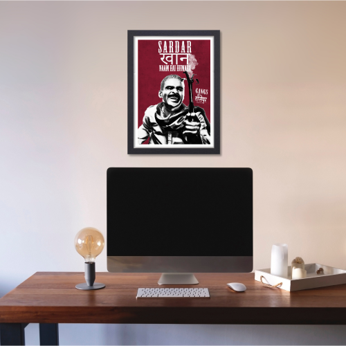 Sardar Khan Gangs Of Wasseypur Poster Frame Bollywood Action Thriller Movie Framed Posters Series Dialouges Quotes Canvas Painting Photo Frames For Wall Decor Restraunt Cafe Bedroom Living Room Decoration Home Office, sardar khan gangs of wasseypur posters, sardar khan gangs of wasseypur poster hd, sardar khan gangs of wasseypur wall posters, sardar khan gangs of wasseypur wall poster photo, sardar khan gangs of wasseypur wall poster photo, sardar khan gangs of wasseypur wall frame photo, sardar khan poster