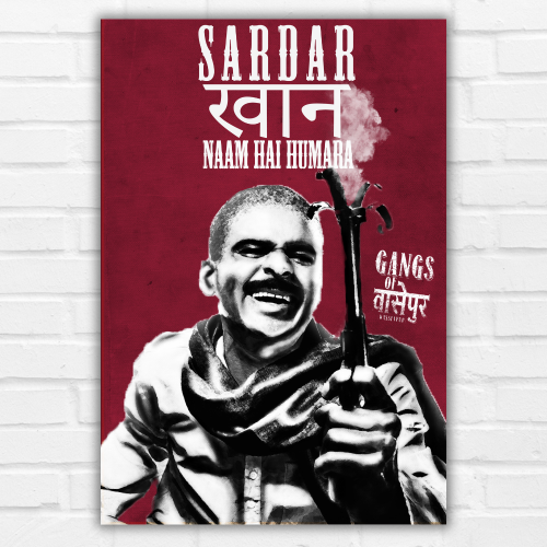 Sardar Khan Gangs Of Wasseypur Poster Frame Bollywood Action Thriller Movie Framed Posters Series Dialouges Quotes Canvas Painting Photo Frames For Wall Decor Restraunt Cafe Bedroom Living Room Decoration Home Office, sardar khan gangs of wasseypur posters, sardar khan gangs of wasseypur poster hd, sardar khan gangs of wasseypur wall posters, sardar khan gangs of wasseypur wall poster photo, sardar khan gangs of wasseypur wall poster photo, sardar khan gangs of wasseypur wall frame photo, sardar khan poster