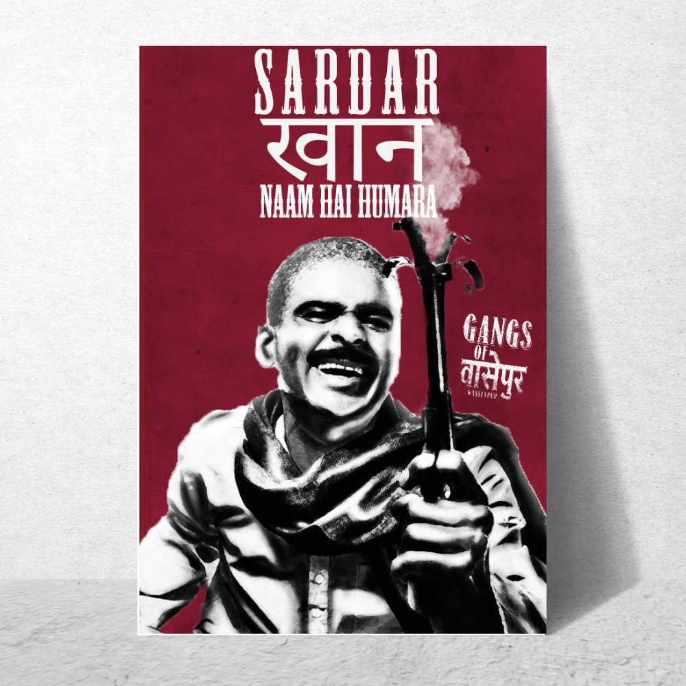Sardar Khan Gangs Of Wasseypur Poster Frame Bollywood Action Thriller Movie Framed Posters Series Dialouges Quotes Canvas Painting Photo Frames For Wall Decor Restraunt Cafe Bedroom Living Room Decoration Home Office, sardar khan gangs of wasseypur posters, sardar khan gangs of wasseypur poster hd, sardar khan gangs of wasseypur wall posters, sardar khan gangs of wasseypur wall poster photo, sardar khan gangs of wasseypur wall poster photo, sardar khan gangs of wasseypur wall frame photo, sardar khan poster