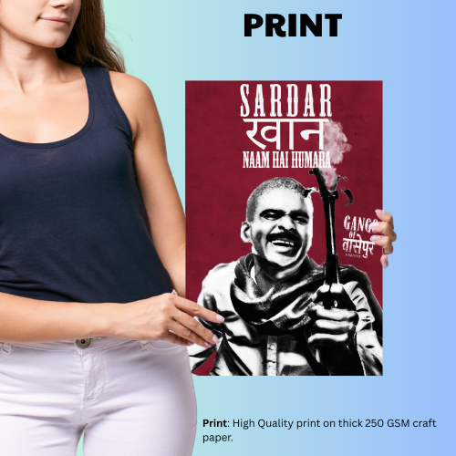 Sardar Khan Gangs Of Wasseypur Poster Frame Bollywood Action Thriller Movie Framed Posters Series Dialouges Quotes Canvas Painting Photo Frames For Wall Decor Restraunt Cafe Bedroom Living Room Decoration Home Office, sardar khan gangs of wasseypur posters, sardar khan gangs of wasseypur poster hd, sardar khan gangs of wasseypur wall posters, sardar khan gangs of wasseypur wall poster photo, sardar khan gangs of wasseypur wall poster photo, sardar khan gangs of wasseypur wall frame photo, sardar khan poster
