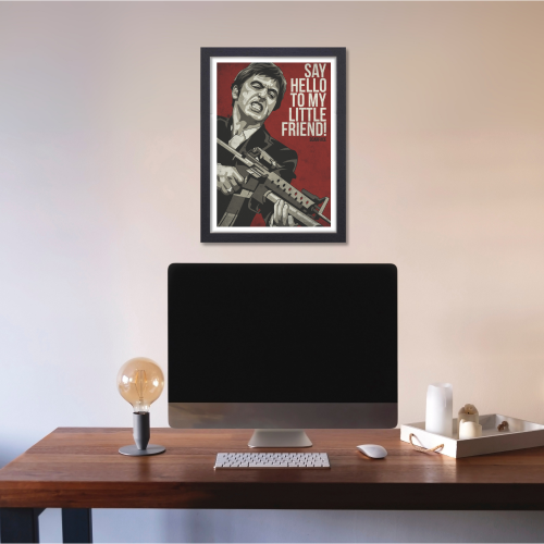 Scarface Movie Poster Frame Action Crime Film Framed Posters Hollywood Movie Art work canvas Painting Photo Frames for Wall Decor Home Decoration Living Room Bedroom Office Study Room Cafe, scareface movie poster, scareface movie poster original, scareface movie poster framed, scareface movie poster 4k, scareface movie poster the world is yours, scareface movie poster hd, scareface movie poster font, scareface movie poster 27x40, scareface movie poster signed, scareface movie poster for sale