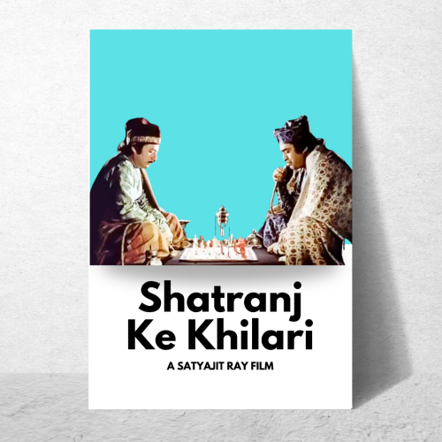Shatranj Ke Khilari Poster Frame Satyajit Roy's Movies Framed Posters Bollywood Movie Artwork Canvas Painting Photo Frames for Wall Decor Restraunt Cafe Bedroom Living Room Decoration Home Office, shatranj ke khiladi poster, shatranj ke khiladi movie poster, satyajit ray motivational poster design, satyajit ray motivational poster design, satyajit ray posters, satyajit ray poster design, satyajit ray movie posters, satyajit ray film posters for sale, satyajit ray movie poster collage, satyajit ray movie