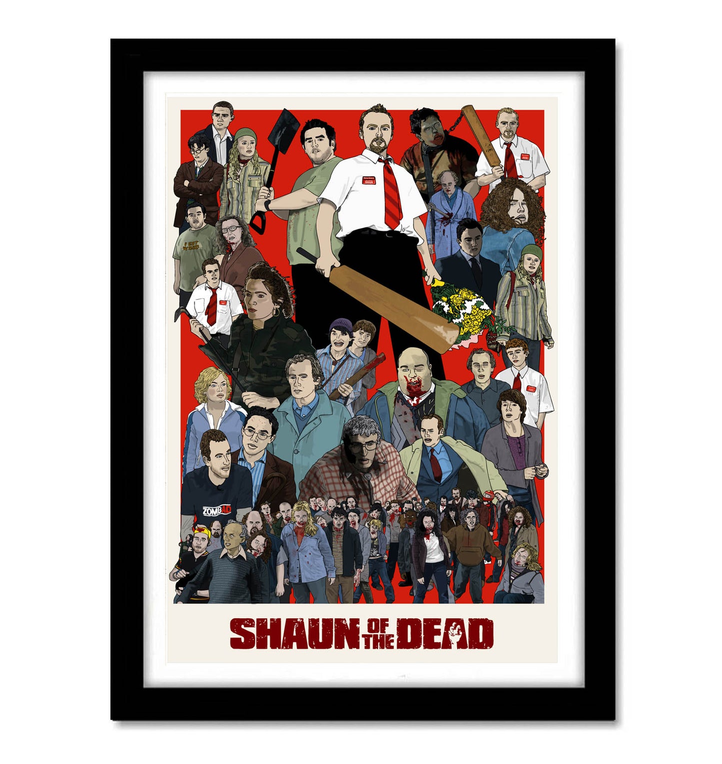 Shaun OF The Dead Movie Artwork