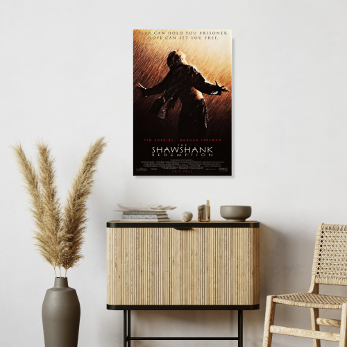 Shawshank Redemption Movie Poster Frame Motivational Quotes Framed Posters Hollywood inspirational Movies Artwork Canvas Painting Photo Frames For Wall Decor Living Room Bedroom  Study Room Restraunt Cafe Office & Home Decoration, Shawshank Redemption poster, Shawshank Redemption poster girl, Shawshank Redemption poster hd, Shawshank Redemption poster on wall, Shawshank Redemption movie poster, Shawshank Redemption movie poster in cell, Shawshank Redemption movie poster original