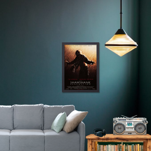 Shawshank Redemption Movie Poster Frame Motivational Quotes Framed Posters Hollywood inspirational Movies Artwork Canvas Painting Photo Frames For Wall Decor Living Room Bedroom  Study Room Restraunt Cafe Office & Home Decoration, Shawshank Redemption poster, Shawshank Redemption poster girl, Shawshank Redemption poster hd, Shawshank Redemption poster on wall, Shawshank Redemption movie poster, Shawshank Redemption movie poster in cell, Shawshank Redemption movie poster original