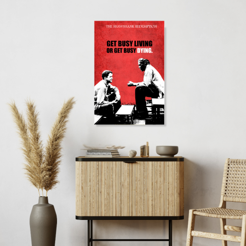 Shawshank Redemption Movie Poster Frame Motivational Quotes Framed Posters Hollywood inspirational Movies Artwork Canvas Painting Photo Frames For Wall Decor Living Room Bedroom  Study Room Restraunt Cafe Office & Home Decoration, Shawshank Redemption poster, Shawshank Redemption poster girl, Shawshank Redemption poster hd, Shawshank Redemption poster on wall, Shawshank Redemption movie poster, Shawshank Redemption movie poster in cell, Shawshank Redemption movie poster original