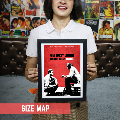 Shawshank Redemption Movie Poster Frame Motivational Quotes Framed Posters Hollywood inspirational Movies Artwork Canvas Painting Photo Frames For Wall Decor Living Room Bedroom  Study Room Restraunt Cafe Office & Home Decoration, Shawshank Redemption poster, Shawshank Redemption poster girl, Shawshank Redemption poster hd, Shawshank Redemption poster on wall, Shawshank Redemption movie poster, Shawshank Redemption movie poster in cell, Shawshank Redemption movie poster original