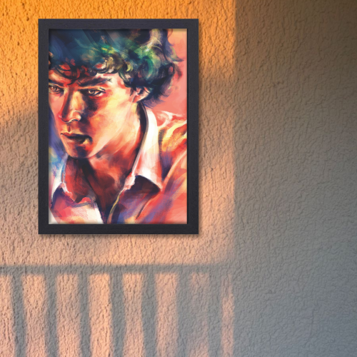 Sherlock Holmes Movie Poster Frame Action Thriller Film Art work Framed Posters Bollywood Movies Canvas Painting Photo Frames for Wall Decor Living Room Bedroom  Study Room Restraunt Cafe Office & Home Decoration, Sherlock movie poster, sherlock holmes poster, sherlock holmes poster drawing, sherlock holmes poster ideas, sherlock holmes poster benedict cumberbatch, sherlock holmes poster vintage, sherlock holmes  poster movie, sherlock holmes poster bbc, sherlock holmes poster design, sherlock holmes poster