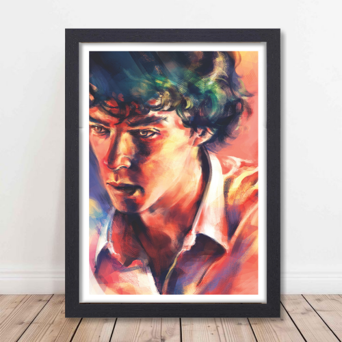 Sherlock Holmes Movie Poster Frame Action Thriller Film Art work Framed Posters Bollywood Movies Canvas Painting Photo Frames for Wall Decor Living Room Bedroom  Study Room Restraunt Cafe Office & Home Decoration, Sherlock movie poster, sherlock holmes poster, sherlock holmes poster drawing, sherlock holmes poster ideas, sherlock holmes poster benedict cumberbatch, sherlock holmes poster vintage, sherlock holmes  poster movie, sherlock holmes poster bbc, sherlock holmes poster design, sherlock holmes poster