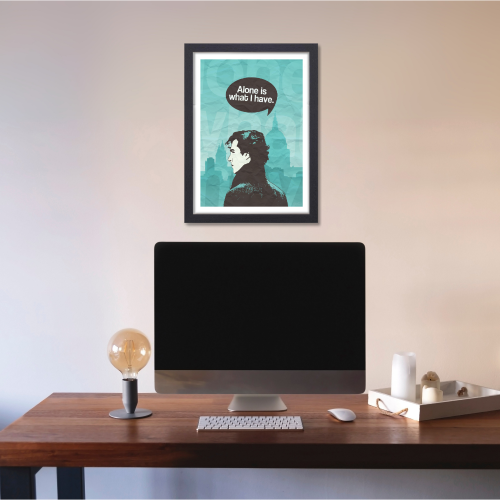 Sherlock Holmes Movie Poster Frame Action Thriller Film Art work Framed Posters Hollywood Movies Canvas Painting Photo Frames for Wall Decor Living Room Bedroom  Study Room Restraunt Cafe Office & Home Decoration, Sherlock movie poster, sherlock holmes poster, sherlock holmes poster drawing, sherlock holmes poster ideas, sherlock holmes poster benedict cumberbatch, sherlock holmes poster vintage, sherlock holmes  poster movie, sherlock holmes poster bbc, sherlock holmes poster design, sherlock holmes poster
